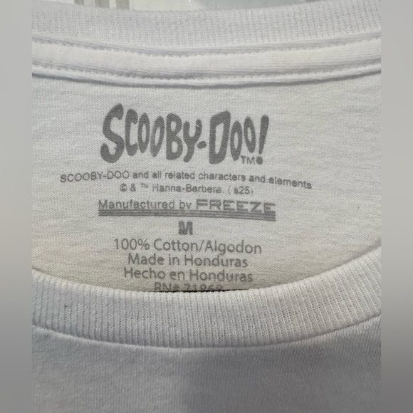 Freeze Scooby-Doo White T-Shirt - Picture 2 of 3